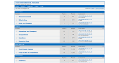 Desktop Screenshot of intforums.com